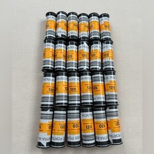 Kodak portra 800 120 film- 24 rolls